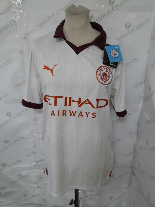 MCFC AWAY JERSEY REPLICA SHIRT - M