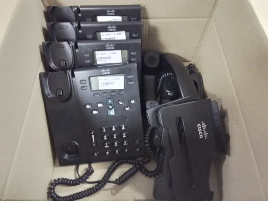 LOT OF 5 UNBOXED CISCO CP-6941 PHONES