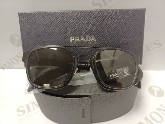 PRADA PR 07WS DARK GREY/BLACK SUNGLASSES