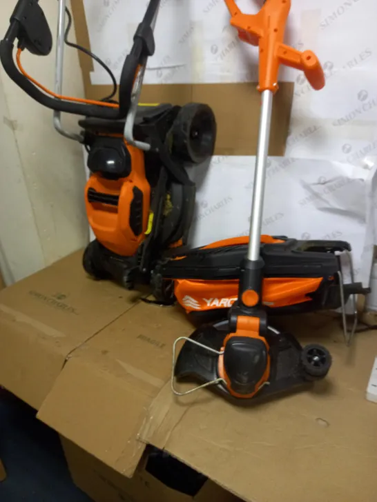 YARDFORCE CTRIMMER AND MOWER CORDLESS