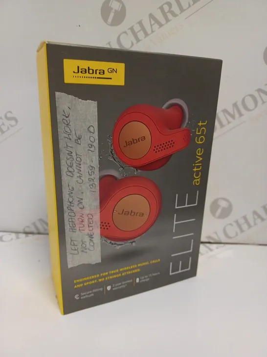 BOXED JABRA ELITE ACTIVE 65T EARBUDS