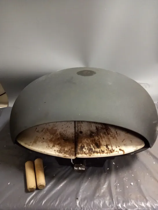 BOXED LE FEU TURTLE 2.0 PIZZA OVEN - COLLECTION ONLY