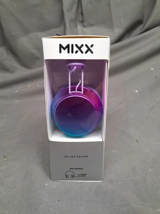 BOXED MIXX 0X1 WIRED ON-EAR HEADPHONES 