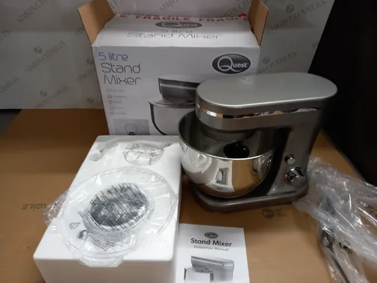 BOXED QUEST 5-LITRE STAND MIXER