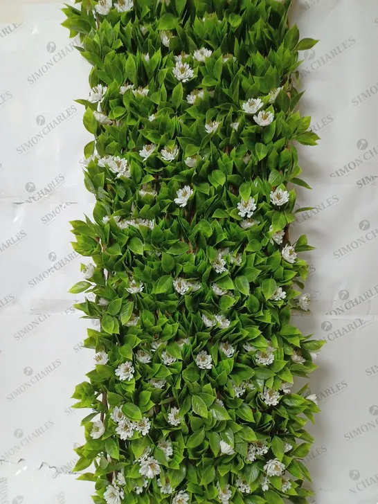 BOXED GARDEN REFLECTIONS CHERRY BLOSSOM TRELLIS 200 CM X 100 CM, WHITE [COLLECTION ONLY]