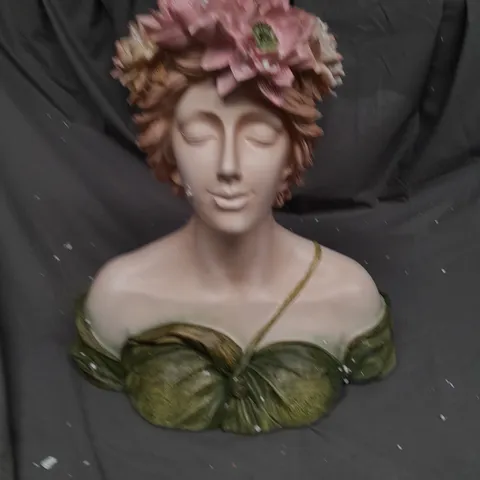 BOXED MY GARDEN STORIES FAIRY QUEEN BUST PLANTER - COLLECTION ONLY