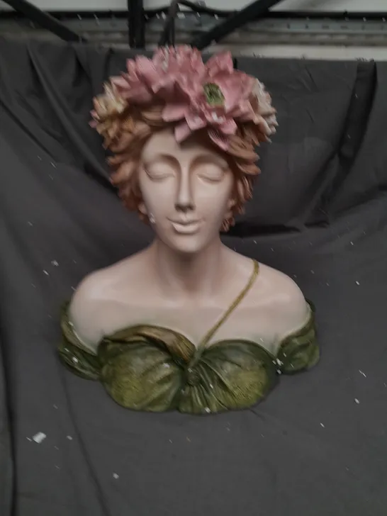 BOXED MY GARDEN STORIES FAIRY QUEEN BUST PLANTER - COLLECTION ONLY