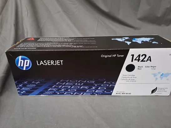 BOXED HP LASERJET TONER CARTRIDGE- 142A BLACK