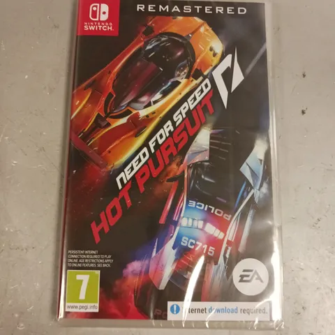 SEALED NEED FOR SPEED HOT PURSUIT REMASTERED FOR NINTENDO SWITCH 