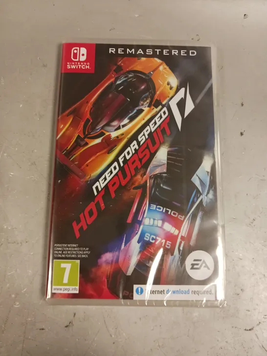 SEALED NEED FOR SPEED HOT PURSUIT REMASTERED FOR NINTENDO SWITCH 