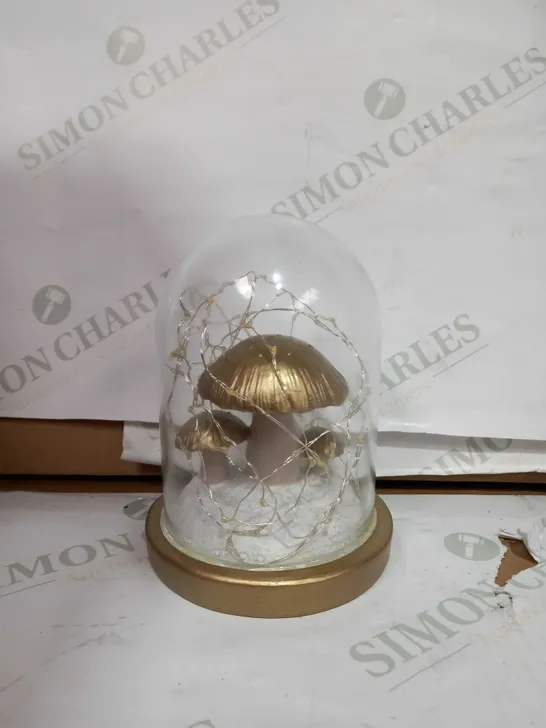 HABITAT LIGHT UP MUSHROOM SCENE CLOCHE