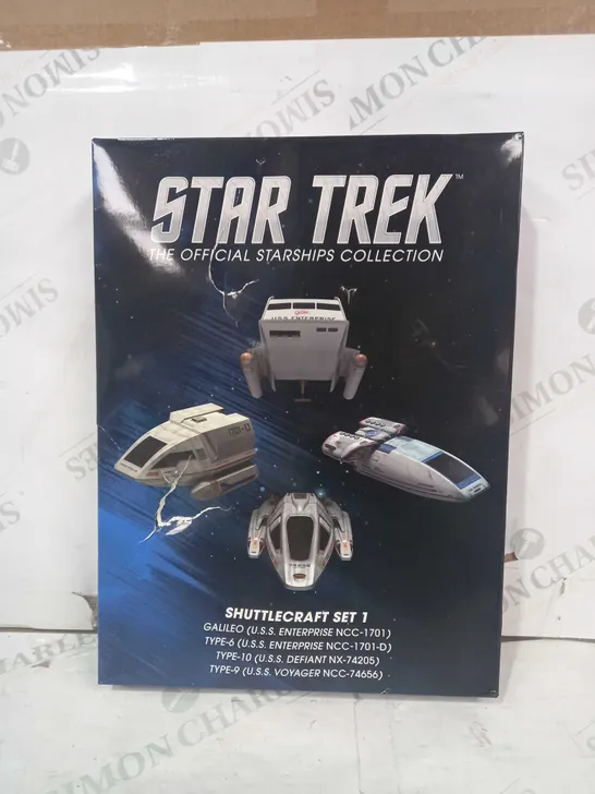 STAR TREK THE OFFICIAL STARSHIPS COLLECTION - SHUTTLECRAFT SET 1