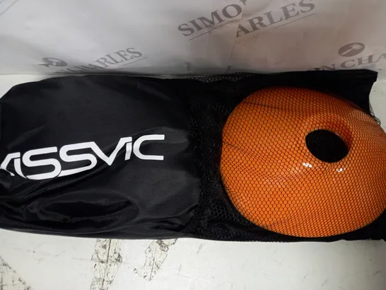 BOXED YISSVIC FOOTBALL TRAINING KIT FOR KIDS IN ORANGE