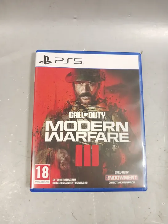 CALL OF DUTY MODERN WARFARE III FOR PS5