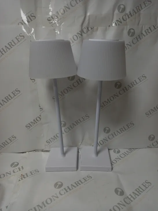 BOXED SFIXX SET OF 2 INDOOR OUTDOOR TOUCH TABLE LIGHTS