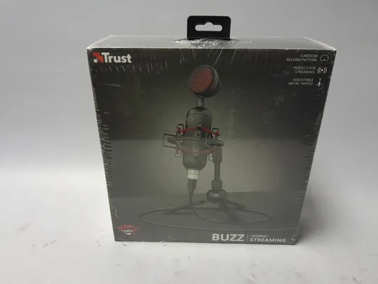 BOXED AND SEALED TRUST BUZZ PC LAPTOP STREAMING MICROPHONE