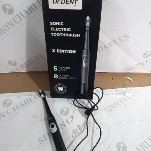 BOXED DR DENT SONIC ELECTRIC X EDITION TOOTHBRUSH 