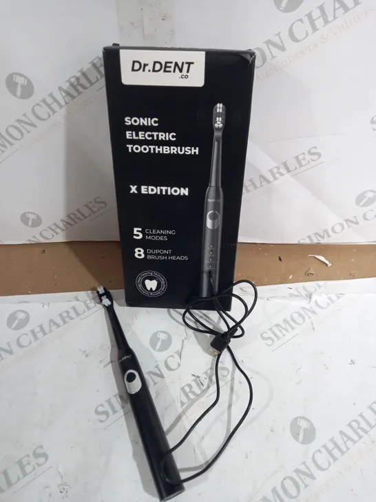 BOXED DR DENT SONIC ELECTRIC X EDITION TOOTHBRUSH 