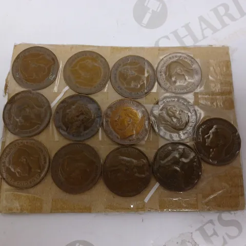 COLLECTION OF APPROX 10 COLLECTABLE ONE PENNY COINS