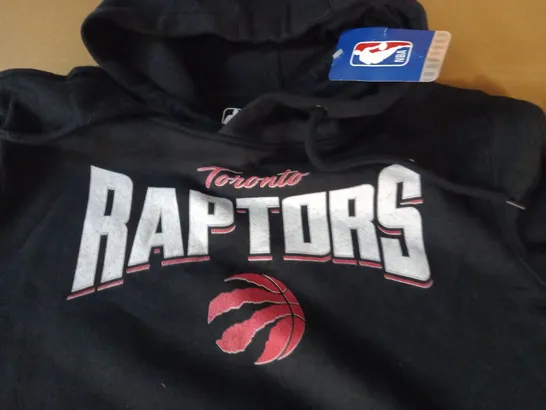 NBA TORONTO RAPTORS BLACK HOODIE - M