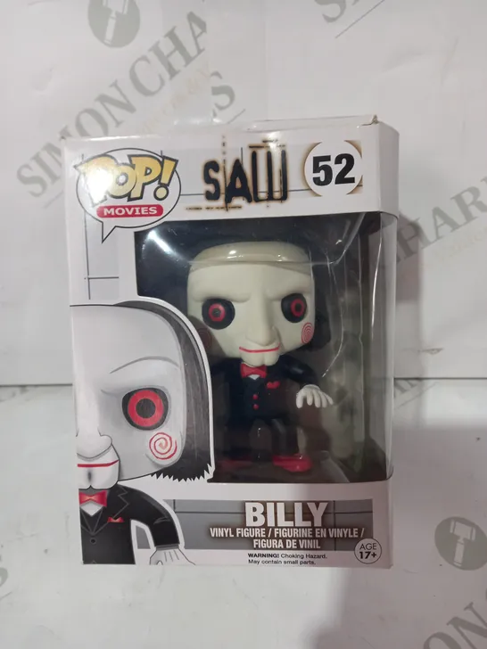 FUNKO POP MOVIES SAW (52) - BILLY VINYL FIGURE