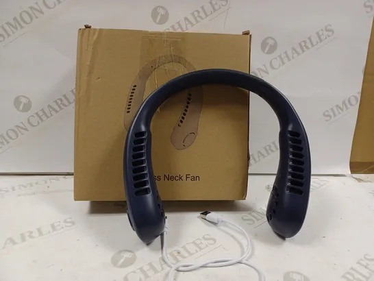 BOXED BLADELESS NAVY NECK FAN 