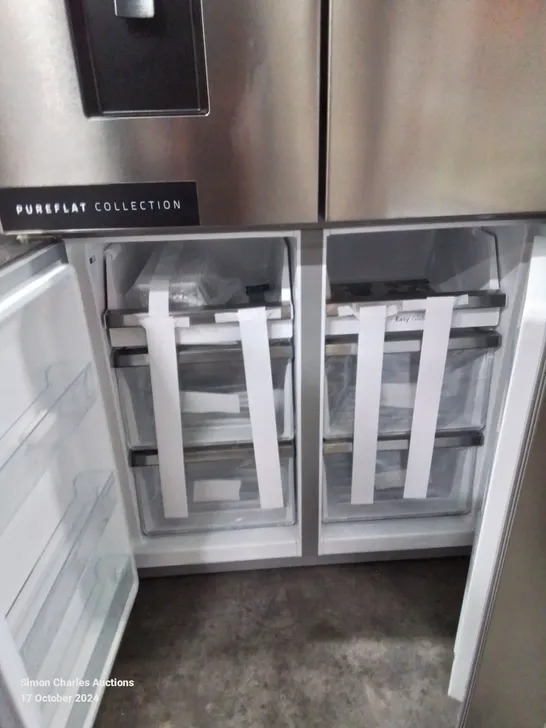 HISENSE RQ758N4SWI1 DOUBLE AMERICAN FRIDGE FREEZER - UNPROCESSED RAW RETURN