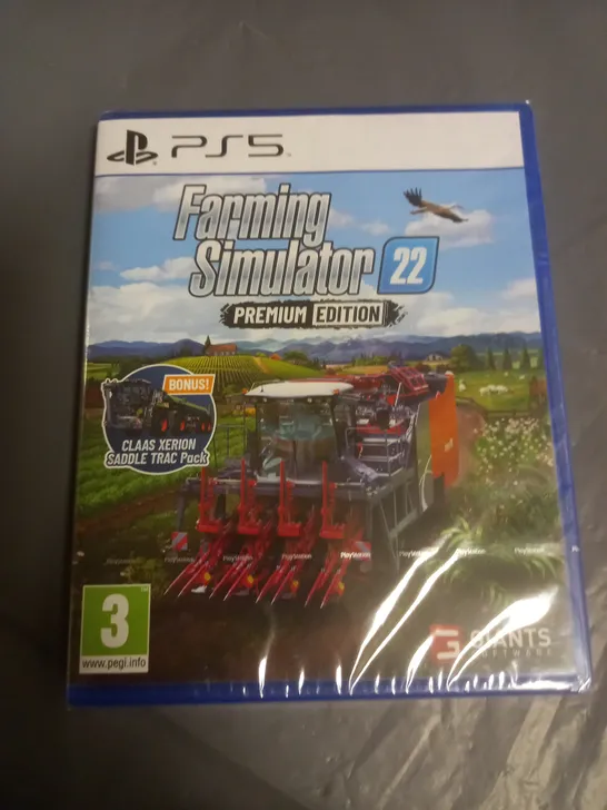 SEALED FARMING SIMULATOR 22 PREMIUM EDITION