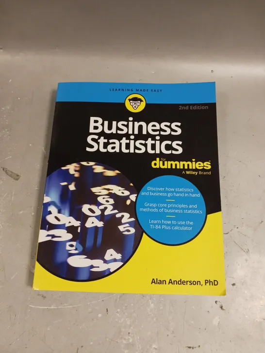 BUSINESS STATISITCS FOR DUMMIES 