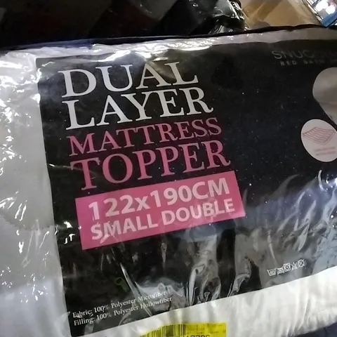 3CM POLYESTER MATTRESS TOPPER SMALL DOUBLE 