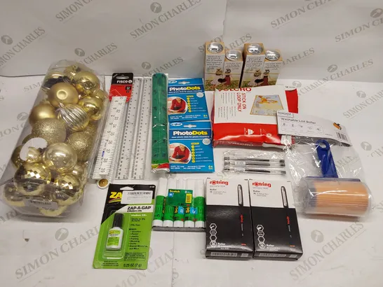 BOX OF APPROXIMATELY 15 BRAND NEW PRODUCTS TO INCLUDE;