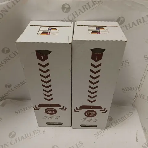 LOT OF 2 NESCAFE DOLCE GUSTO ESPRESSO COFFEE BARISTA 16 CAPSULES (PACK 3)