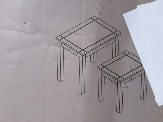  BOXED NEST OF TABLES 