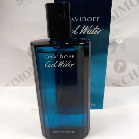 BOXED DAVIDOFF "COOL WATER" EAU DE TOILETTE SPRAY 125ML 