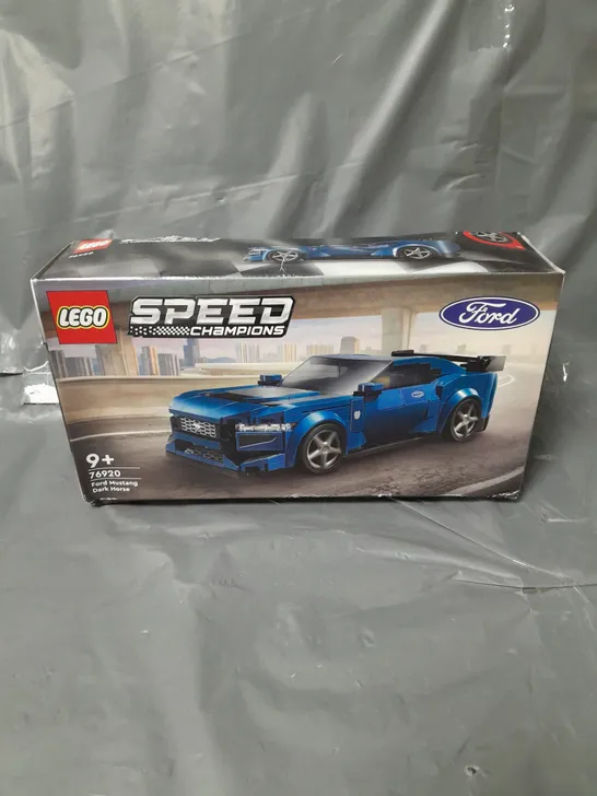 LEGO SPEED CHAMPIONS FORD MUSTANG DARK HORSE SPORTS CAR  RRP £39.99