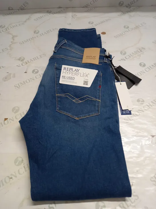 REPLAY HYPERFLEX DENIM JEANS SIZE 36