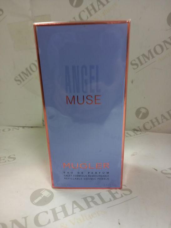 BOXED AND SEALED ANGEL MUSE MUGLER EAU DE PARFUM REFILLABLE COSMIC PEBBLE 100ML