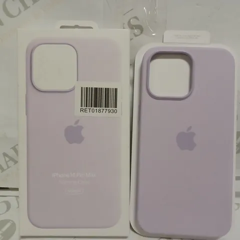 APPLE IPHONE 14 PRO MAX SILICONE CASE - LILAC 