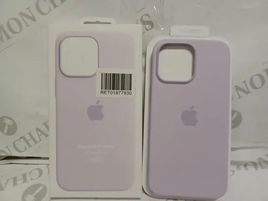 APPLE IPHONE 14 PRO MAX SILICONE CASE - LILAC 