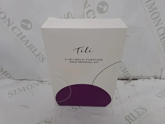 BOXED TILI 5-IN-1 MULTI-FUNCTION HAIR REMOVAL KIT PURPLE