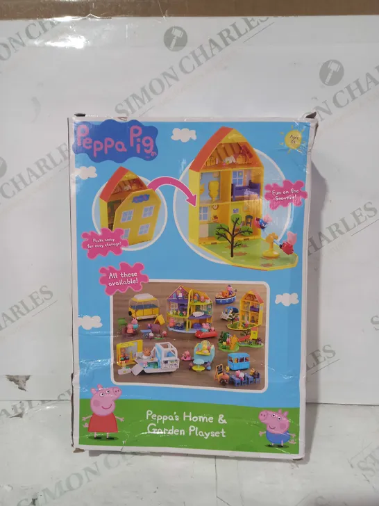 PEPPA PIG - PEPPA'S HOME & GARDEN PLAYSET