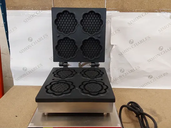 BOXED COMMERCIAL WAFFLE MAKER (1 BOX)