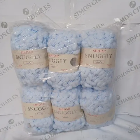 PACK TO CONTAIN 6 X 200G BUNDLES OF SIRDAR SNUGGLY SWEETIE YARN