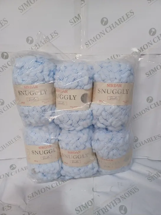 PACK TO CONTAIN 6 X 200G BUNDLES OF SIRDAR SNUGGLY SWEETIE YARN