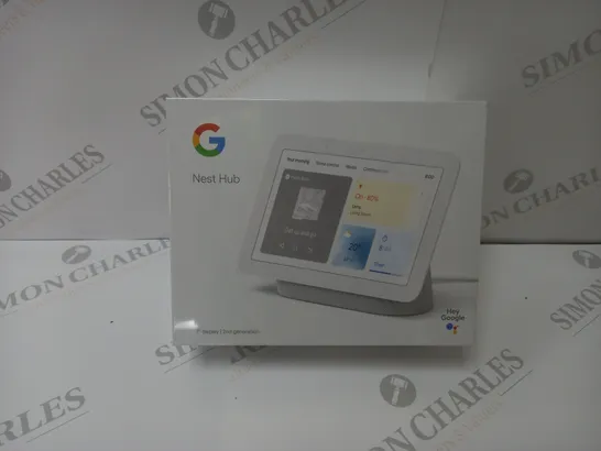 BRAND NEW BOXED GOOGLE NEST HUB 2ND GEN SMART SPEAKER WITH SCREEN - WHITE