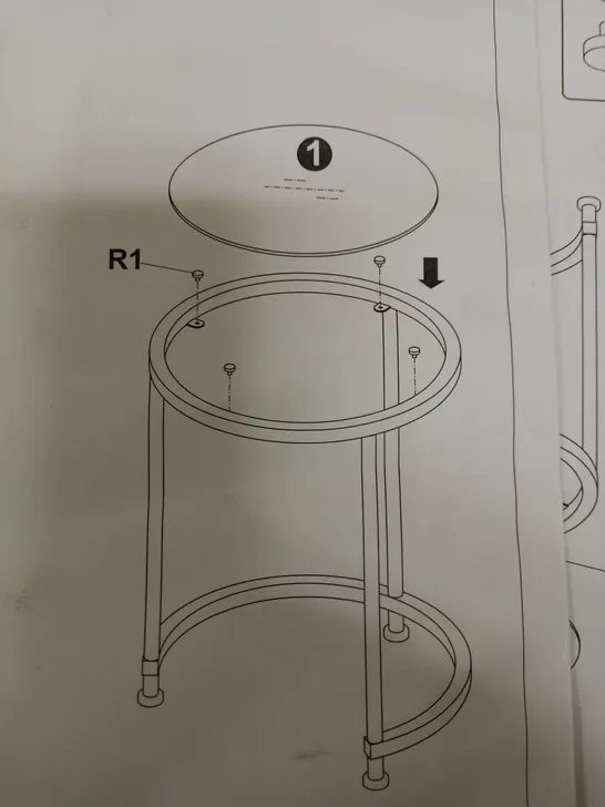 ARUBA NEST OF LAMP TABLES RRP £129.99