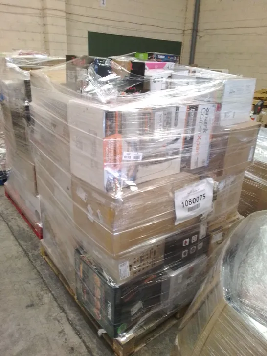 PALLET OF APPROXIMATELY 29 UNPROCESSED RAW RETURN HOUSEHOLD AND ELECTRICAL GOODS TO INCLUDE;