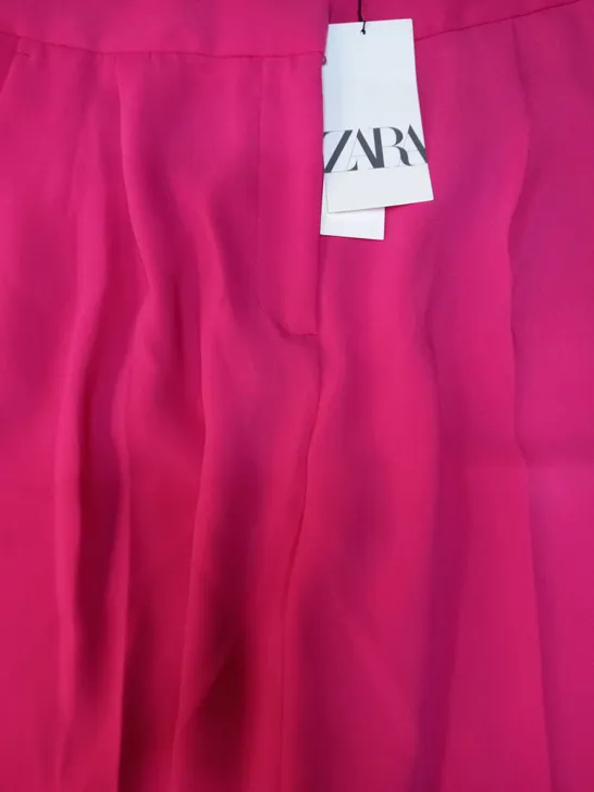 ZARA HOT PINK SUIT TROUSERS - MEDIUM