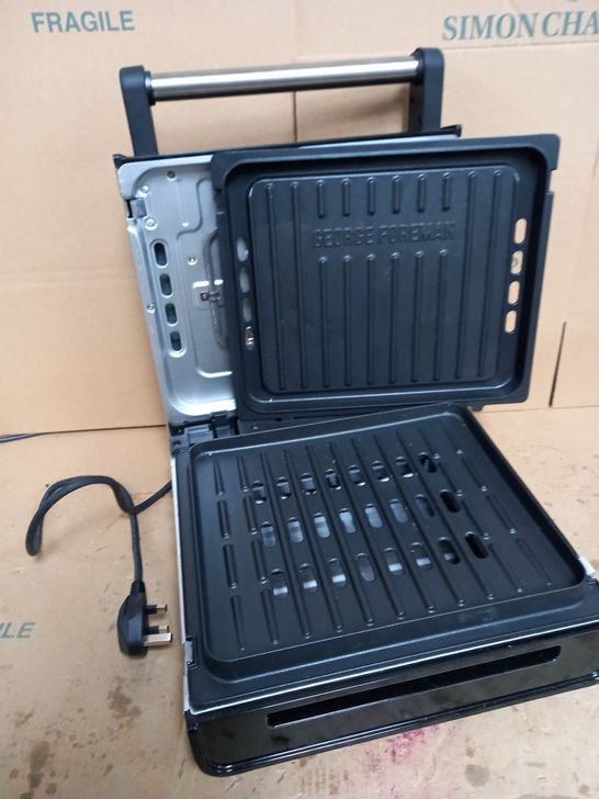 STAINLESS STEEL GEORGE FOREMAN GRILL