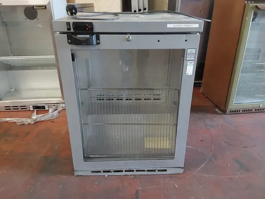 OSBORNE 160E SINGLE DOOR LOW HEIGHT BOTTLE COOLER